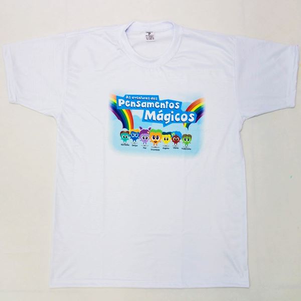 Imagem de Camiseta Infantil - Turma dos Pensamentos Mágicos - Arte 1