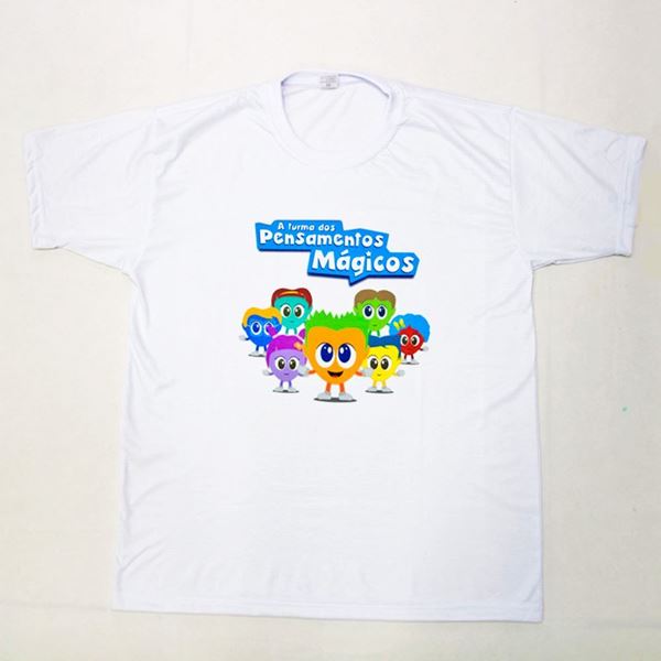 Imagem de Camiseta Infantil - Turma dos Pensamentos Mágicos - Arte 2